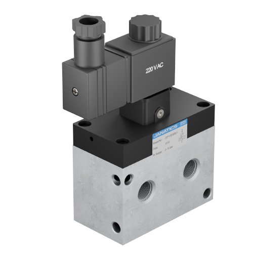 DP1-5/2 Single Solenoid Operated With Spring Return