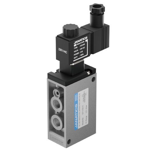 EF-5/2 Single Solenoid Operated With Spring Return